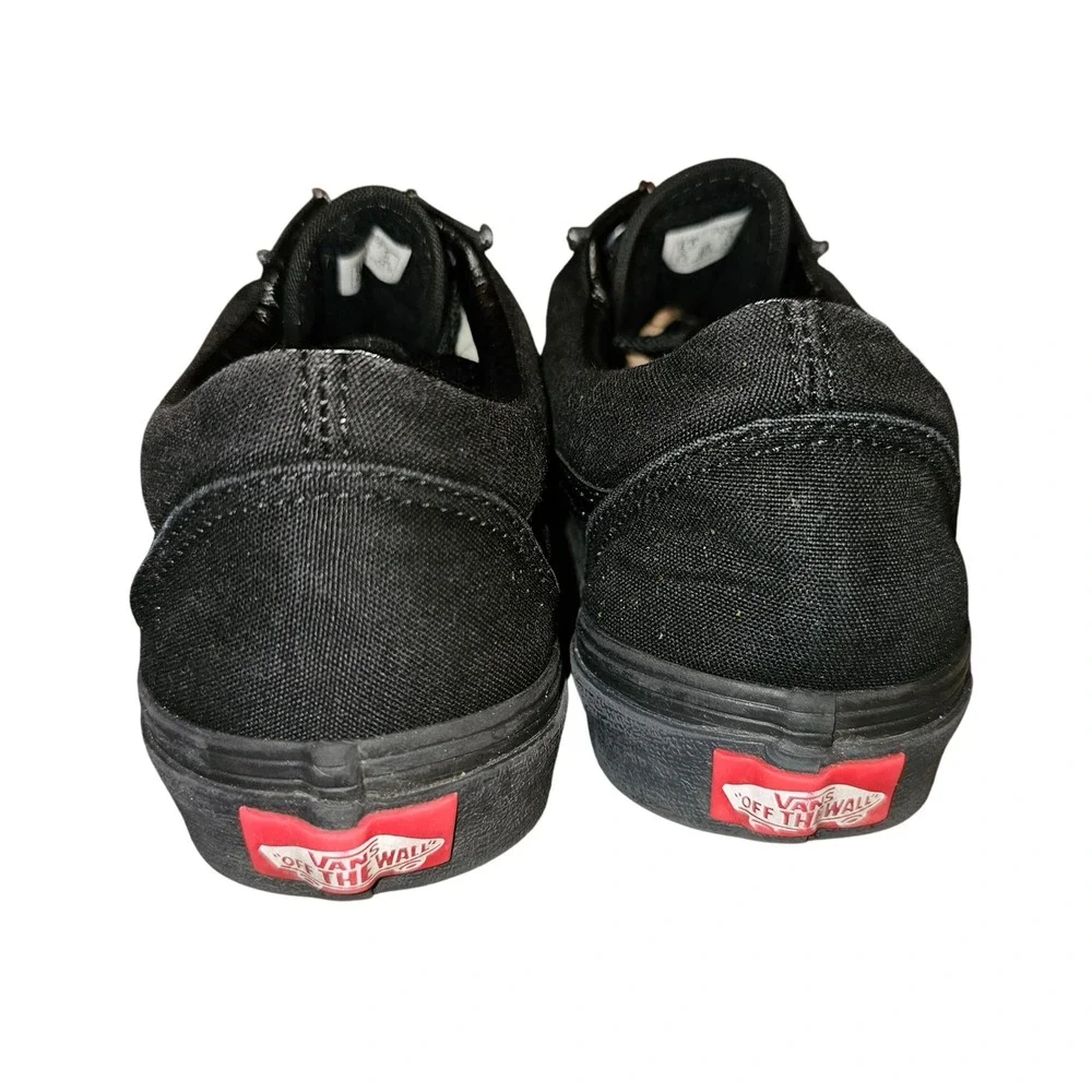 Vans Old‎ Skool Low Top Black Sneakers Unisex Shoes Men's 6 / Women's 7.5 - Picture 5 of 7